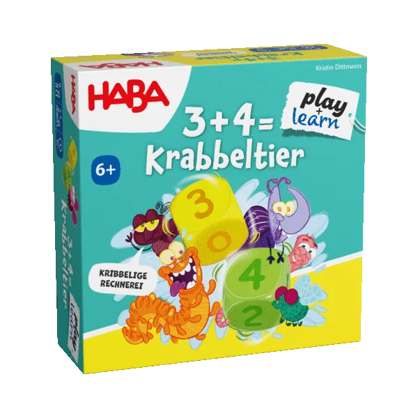 3+4 = Krabbeltier