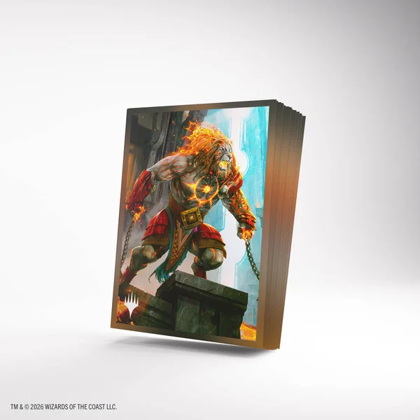 Magic: The Gathering | Reality Fracture Premium Art Sleeves - Ajani, Path of Vengeance